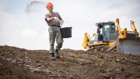 В БГТУ им. Шухова провели испытание по восстановлению земель 
